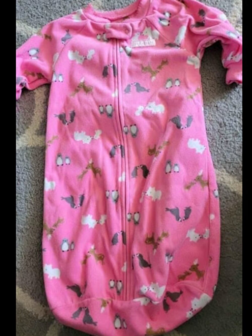 Baby girls size 0-9 months sleep sack